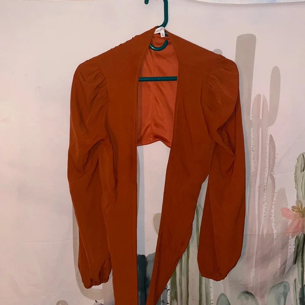 Burt orange romper - Picture 2 of 6